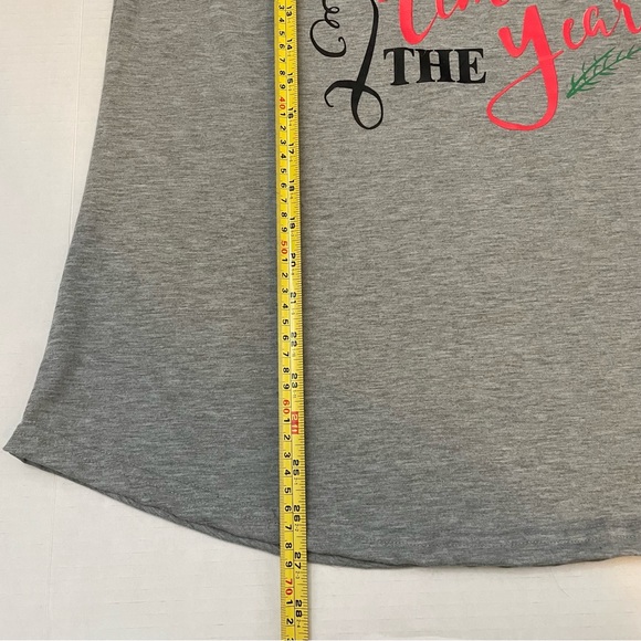 Holiday Shirt — It’s the Most Wonderful Time of the Year — 3/4 sleeve, Size S - Picture 9 of 9